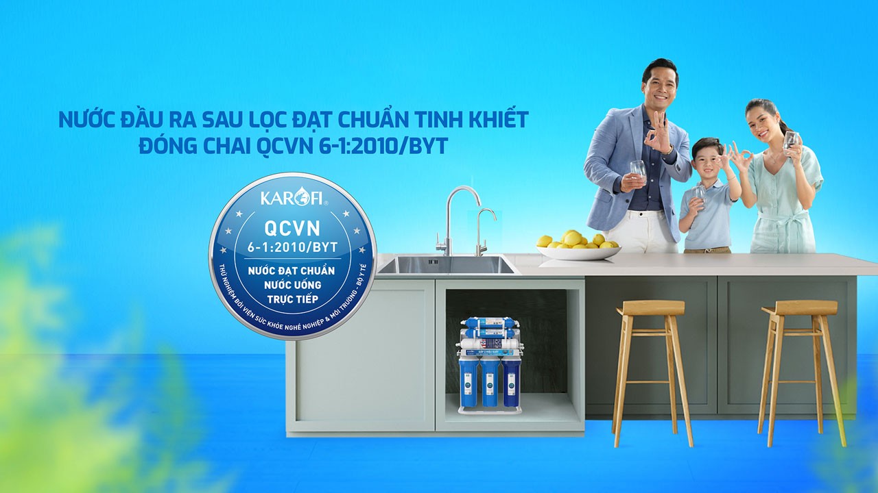 Máy lọc nước Karofi KHY-TN100